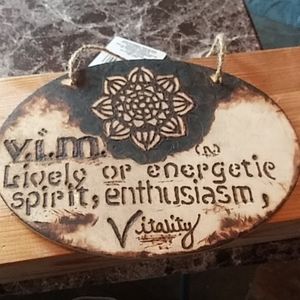 Unique and Decorative Quote Hanging Wall Sign